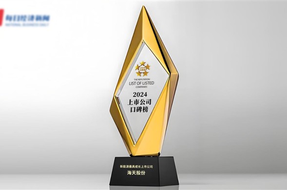 行业唯一！4008云顶集团股份荣获2024第十四届中国上市公司口碑榜“新能源最具成长上市公司”奖